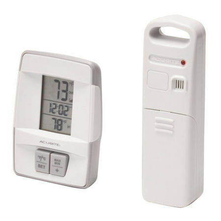 AcuRite Digital Indoor/Outdoor Thermometer with Clock