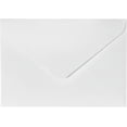 thumbnail image 1 of Paquete de 100 sobres, tamaño C6, 4,5 x 6,4, 130 g/m², para tarjetas de felicitación, invitaciones y tarjetas de cumpleaños, con sello húmedo, solapa puntiaguda, color blanco puro 1, 1 of 5