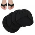 thumbnail image 4 of Almohadillas para el Metatarso EOTVIA 2 Pares de Almohadillas de Tela Suave Y Elástica Color Negro, 4 of 6