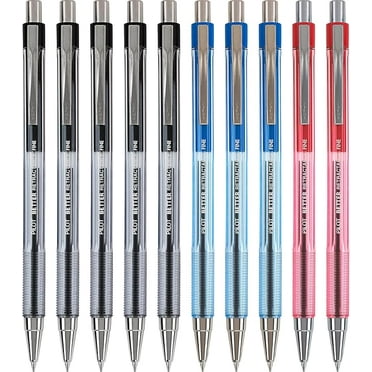 Pilot Better Ball Point Retractable Pens, Fine Point, Assorted Colors, 10 Count (16770)