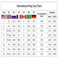 thumbnail image 3 of Fashion Big Square Crystal Stone Women Wedding Bridal Ring Luxury Engagement Party Anniversary Best Gift, 3 of 3