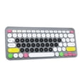 thumbnail image 1 of Cubierta de teclado Teclado inalámbrico Reemplazo de película impermeable de silicona suave para Logitech K380, Color negro Inevent EL5232-04, 1 of 6