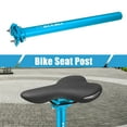 thumbnail image 2 of Unique Bargains Bicycle Seatpost Adjustable 30.9x400mm Seat Post for Mountain MTB Road Bike BMX Aluminum Alloy Blue, 2 of 6