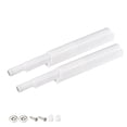 thumbnail image 1 of Unique Bargains Magnetic Touch Catch Latch Push To Open System Damper Buffer for Cabinet Door Cupboard White 2Sets, 1 of 4