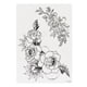 thumbnail image 2 of Pegatinas para tatuajes, pegatinas temporales para tatuajes, pegatinas para tatuajes de flores para el brazo, pegatinas para tatuajes a prueba de agua, construcción robusta, 2 of 14