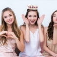 thumbnail image 2 of GOOHOCHY Bridal Golden Crown Baroco Tiara para niñas para niñas Mujeres novias, 2 of 8