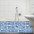 thumbnail image 3 of ziyahi Wall Tile Vinyl Flower Wall Sticker Mural Tile Decal Waterproof Self-Adhesive Tile Sticker, MZ-2-142, Small, 3 of 8