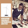 thumbnail image 4 of Proyecto científico para niños Modelo de molino de viento solar Juguete de juego de molino de viento científico Juguete educativo científico, 4 of 6
