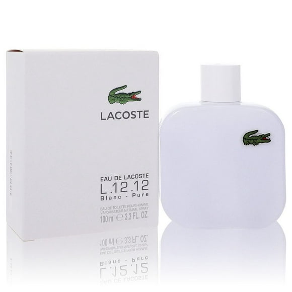 Lacoste Eau de Lacoste L.12.12 Blanc by Lacoste Eau de Toilette Spray 3,3 oz Pack de 2