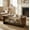 Brown, variant on VERTEX&KAIBIN 47"rectangular modern minimalist coffee table with glass sliding door storage center, suitable for living room, bedroom, office, easy to assemble, black