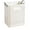 White, variant on Collapsible Laundry Basket with Handles - Foldable Plastic Storage Bin for Dirty Clothes, Towels, and Bedding - Perfect for Home, Bathroom, Bedroom & Laundry Room - Space-Saving Organizer White