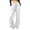 White, variant on CheerKidz Women's Sweatpants, High Waist Wide Leg, Fleece Lined with Pockets, Fall Winter Casual Lounge Joggers(White, XS).