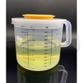 thumbnail image 3 of 2.5l Baking Measuring Cup Transparent Home Scale Mixing Bowl With Lid Kitchen Tools, 3 of 8