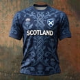 thumbnail image 2 of SJLDQY Mens 2026 Scotland Soccer Tshirts Short Sleeve International Football T-Shirts for Men Casual Crew Neck Scotland Flag Graphic Breathable Athletic Tops, 2 of 3