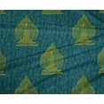 thumbnail image 4 of oneOone Polyester Lycra Fabric Leaves & Tree Block Print Fabric BTY 56 Inch Wide, 4 of 4