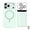 Cyan, variant on Allytechgroup for iPhone 17 Magnetic Wallet Case with Credit Card Holder [Camera Lens Protector]  Compatible with MagSafe Shockproof Phone TPU & Hard Back Case, Offwhite