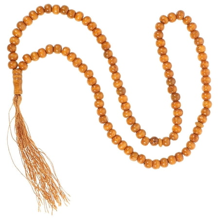 

NUOLUX 1Pc Muslim Holding Rosary 99 Muslim Prayer Bead String Delicate Islamic Gift