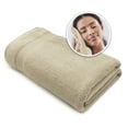 thumbnail image 2 of Microdry 100% Cotton Luxurious Bath Towel, 30" x 56", Linen, 2 of 9
