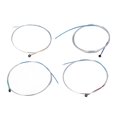 thumbnail image 1 of Violin Universal String, Wide Application Violin String Replacement Silver Color Lightweight  Aluminum  For Practice, 1 of 8