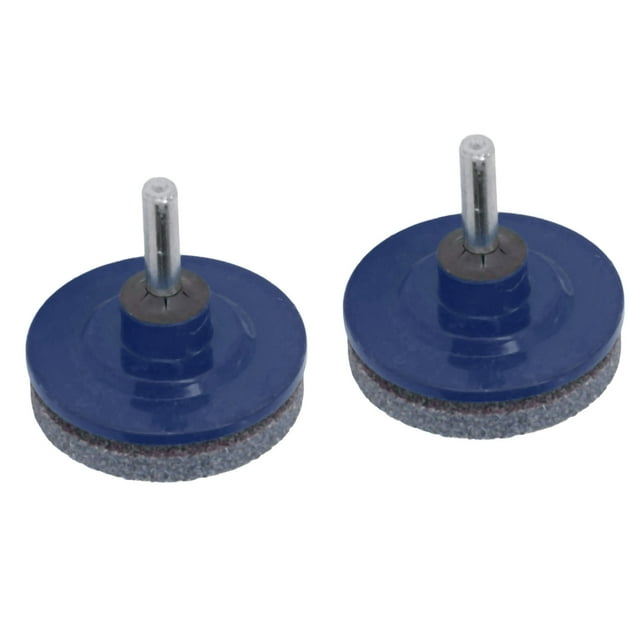 Garden Mower Blade Sharpener,2Pcs Lawn Mower Blade Drill Blade Sharpener Stainless Steel Blade Sharpener True Excellence