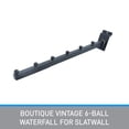 thumbnail image 4 of SSWBasics Boutique Vintage 6-Ball Waterfall Slatwall Hooks & Hangers Set of 2 - Premium Slatwall Hangers for Retail Display, Durable Waterfall Hangers for Slatwall Systems, 4 of 4
