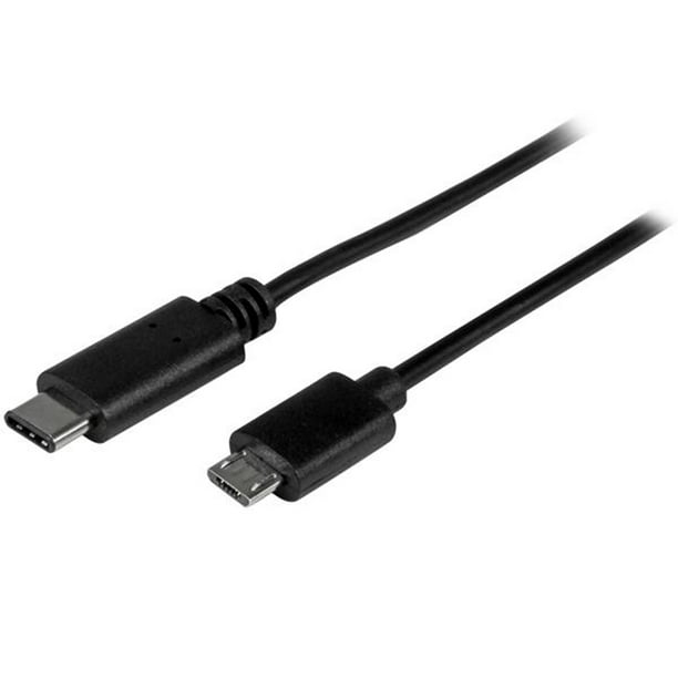 USBC to MicroB Cable M/M 0.5 m USB 2.0 Walmart
