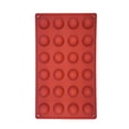 thumbnail image 4 of Matsuzay Molde de pastel de 6/8/15/24 cavidades, molde de silicona para Mousse de gelatina de media esfera trenzada, molde para hornear Herramientas y accesorios para hornear PC 1, 4 of 5
