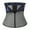 Gray, variant on MANIFIQUE Sweat Waist Trainer Belt for Women Waist Cincher Trimmer Ab Belt Tummy Control Body Shaper with Zipper