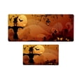 thumbnail image 1 of TIELUTT Halloween Non Floor Mats Indoor and Outdoor Decorative Door Mats 2 Piece Set Dark Blanket Rugs Room Small Rug Neutral Throw Blanket for Couch Blanket Tan, 1 of 7