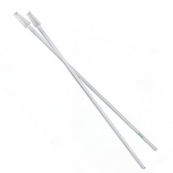 100 VIAMED Disposable Cytology Endocervical Sampling Brush 8" Cleaning Flexible New