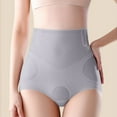 thumbnail image 2 of Prolriy Tummy Control Underwear for Women, Womens Casual Womens Midriff Body Shaping Pants Large Siz Tight Body Beauty Abdominal Pants Activity Shorts Women's Underwear Light Blue XL, 2 of 9