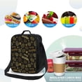 thumbnail image 4 of Disketp Gold Pinecone Merry Christmas Bolsa Térmica Estampada para Almuerzo, Lonchera para Hombres y Mujeres Adultos, 4 of 7