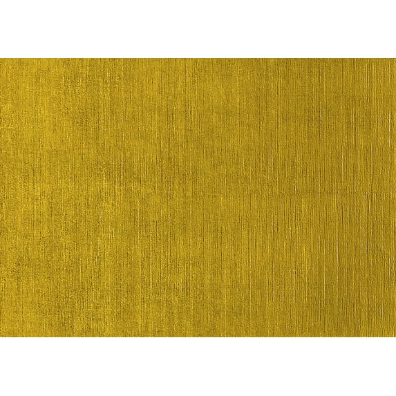 Ahgly Company Indoor Rectangle Oriental Yellow Industrial Area Rugs, 2' x 4'