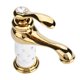 thumbnail image 3 of Grifo Mezclador De Latón Macizo, Grifo De Agua Fría Y Caliente Con Adornos Para Lavabo, 3 of 7
