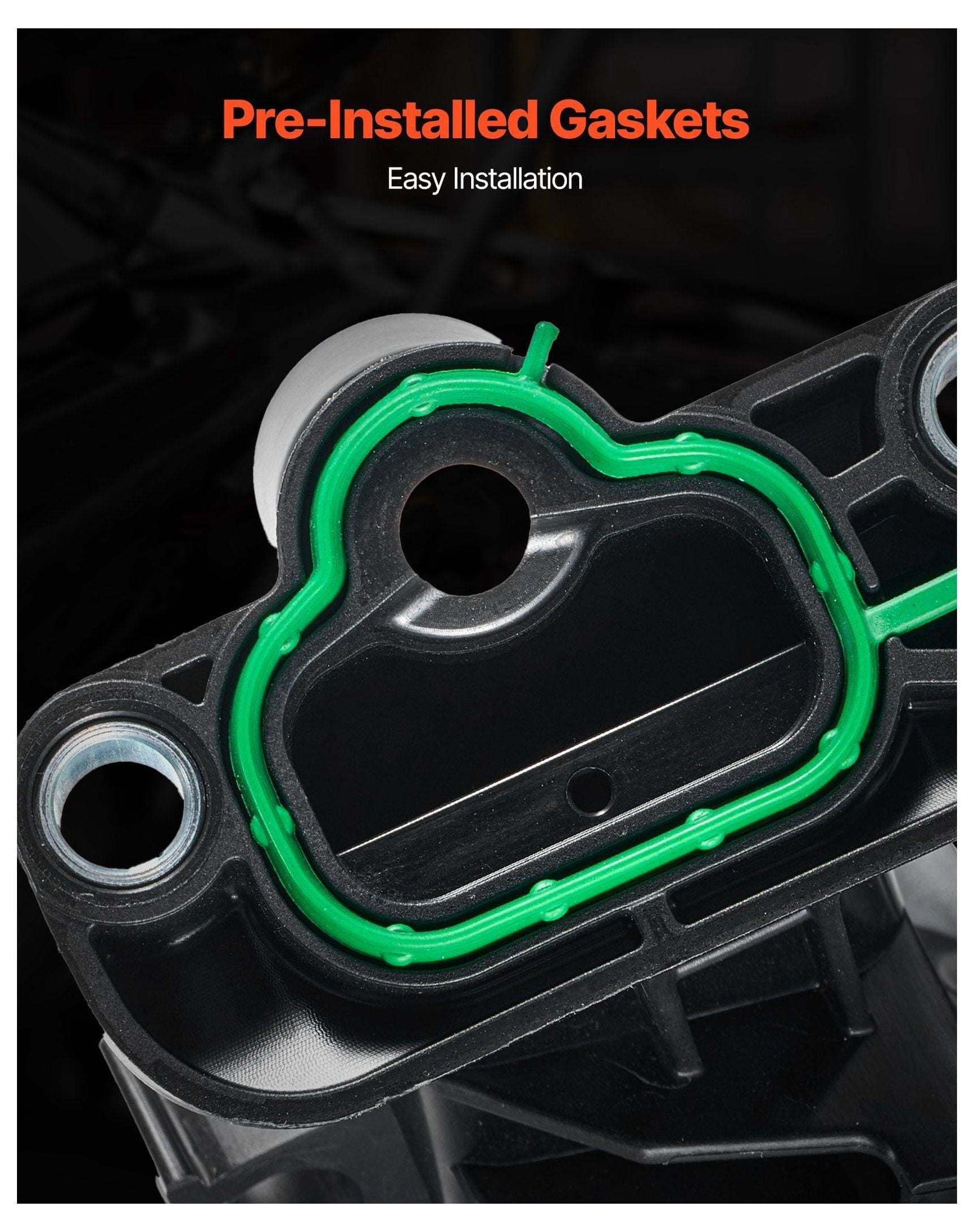 Intake Manifold for Buick Encore 2013-2019, Engine Intake Manifold Replacement with Gasket & O-Rings, Restores Engine Power