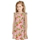 thumbnail image 1 of Balery Strawberry Floral Camisón de princesa para niñas, pijama de algodón con mangas abullonadas, suave y bonito.-Medium, 1 of 6