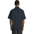 thumbnail image 2 of 0415-1604 Large Short Sleeve Chef Coat in Navy, 2 of 6