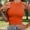 Orange, variant on Womens Sleeveless Double Lined Crop Tops Workout Cute Tight Racerback Tank Tops Summer Clothes(Light Gray,M)