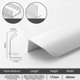 thumbnail image 3 of Manijas ocultas simples para gabinetes, tiradores para puertas de alacenas de cocina, manijas largas elegantes, manijas para muebles de aleación de aluminio, herrajes, 3 of 5
