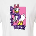 thumbnail image 3 of Disney - Daisy Duck  - Juniors Cropped Cotton Blend T-Shirt, 3 of 5