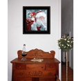 thumbnail image 2 of Trendy Decor 4U Santa avec Imprimé Encadré, 15x15, Noir, 2 of 2