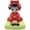 Red, variant on Hfppkn Solar Powered Shaking Head Kokeshi Figurine Japanese Dashboard Ornament for Car 10x10x11cm Red