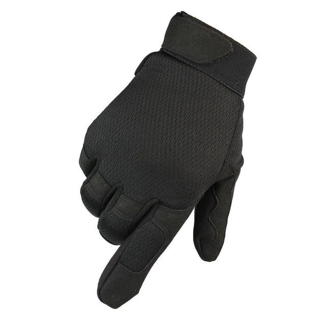 Full Finger Gloves Breathable Sports Shooting Riding Cut Resistant Double Palm