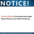 thumbnail image 3 of Detroit Axle - Complete FRONT & REAR Brake Kit Rotors & Ceramic Brake Kit Pads w/Hardware for 2001 2002 2003 2004 2005 2006 2007 Toyota Sequoia, 3 of 11