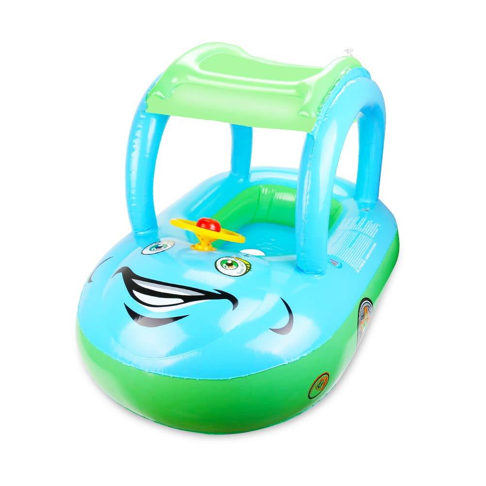 Baby Flower Float Seat Pool Raft INTEX  sit  in shade my baby seat swim sun tan 