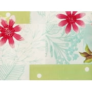 Pack Of 1, 24" x 417' Floral Blocks Gift Wrap Counter Roll For 175 -200 Gifts Made In Usa