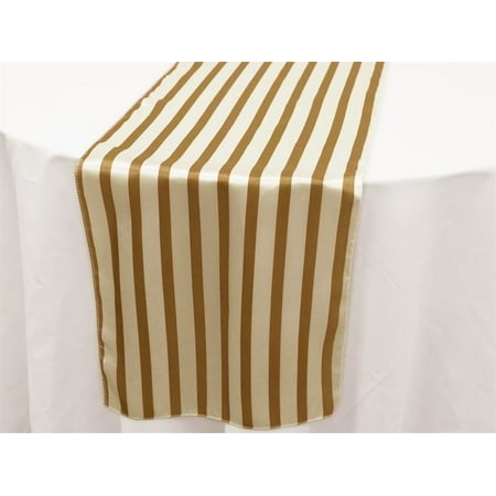 12 X 108 Satin Stripes Table Top Runner Wedding Party