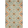 thumbnail image 4 of SAFAVIEH Roslyn ROS595A Handmade Blue / Beige Rug, 4 of 5