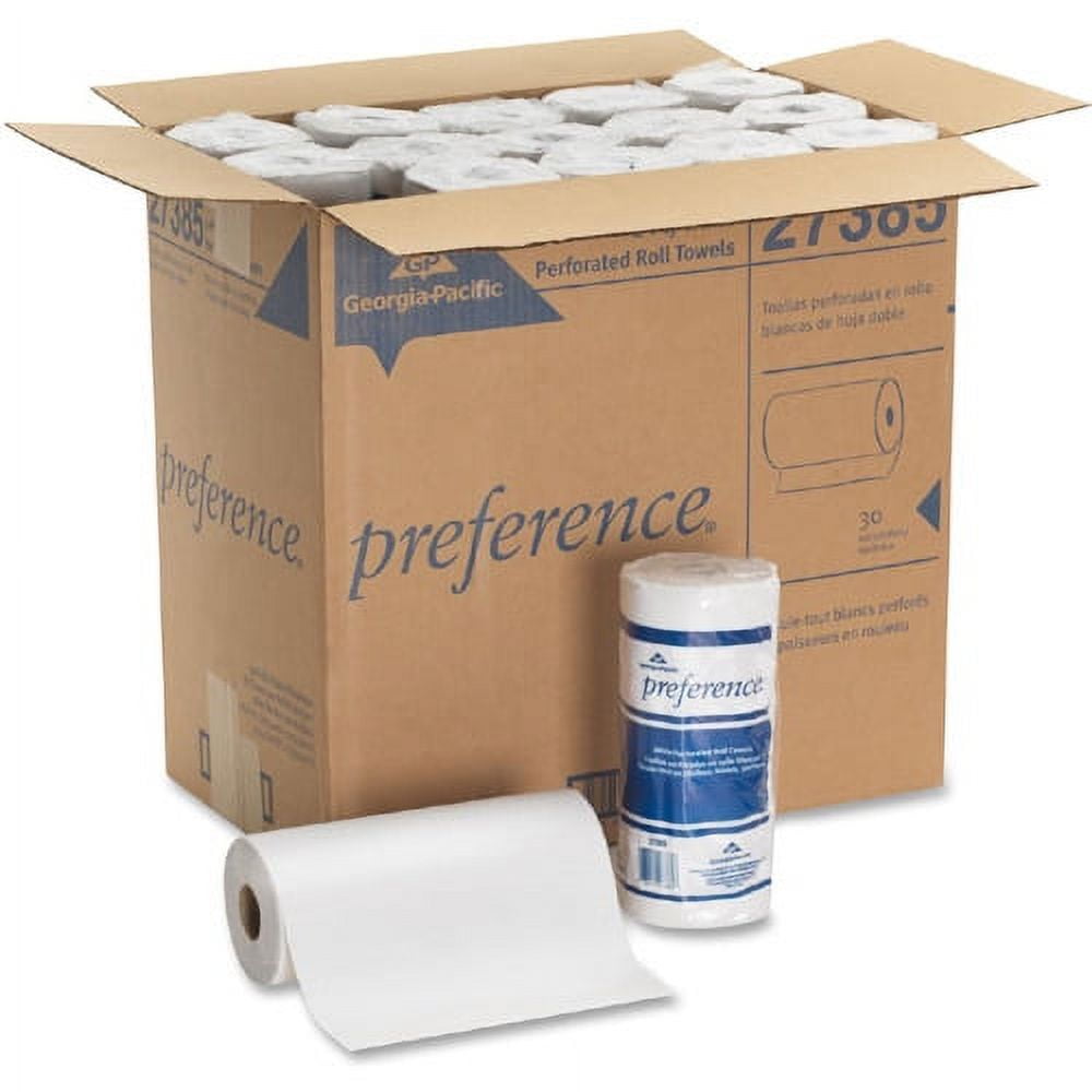Roll Paper Towels 2 Ply - 8.80" x 11" - 85 Sheets/Roll for Healthcare, Food Service - 30 / Carton