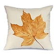 thumbnail image 4 of Fundas de almohada de decoración de otoño 18x18 Juego de 4 almohadas de otoño al aire libre Afortunado Sencillez, 4 of 5